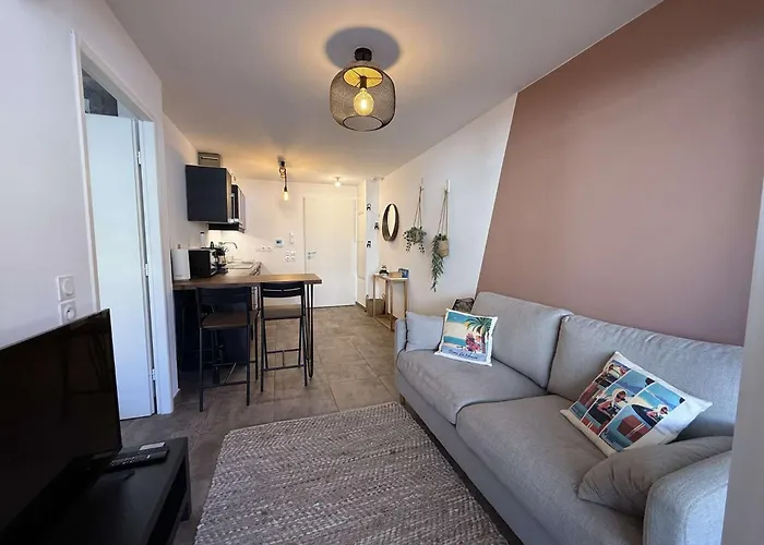 Apartamento T2 Centre Ville/plage/commerces/clim *